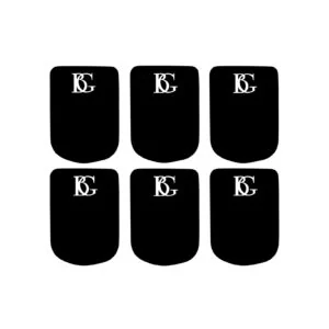 BG A10S Bitskydd 0.8mm Small Svart (6pk)