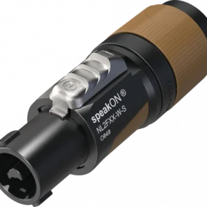 Neutrik NL2FXX-W-S Speakon plugg 2P 6-12mm Hun