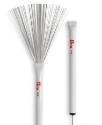 Vic Firth WB Metall Visper Jazz Brush (Heavy) (White)