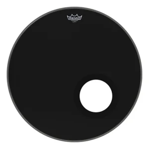 Remo P3-1020-ES-DM Powerstroke 3 Ebony Frontskinn m/5"hull